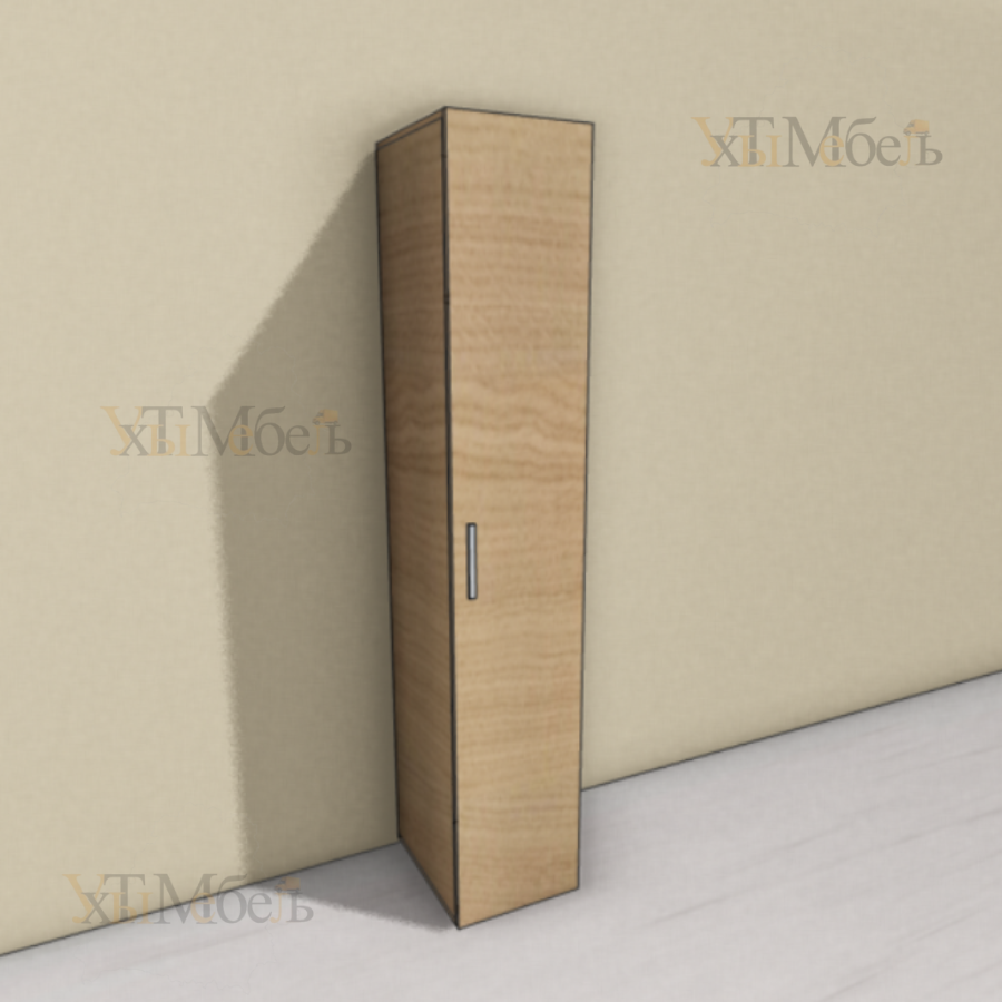 Шкаф одностворчатый пенал ПМ1 — изображение 3