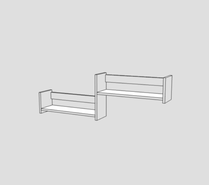 Полка навесная М4 — изображение 5