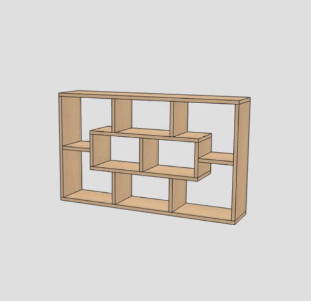 Полка навесная М5