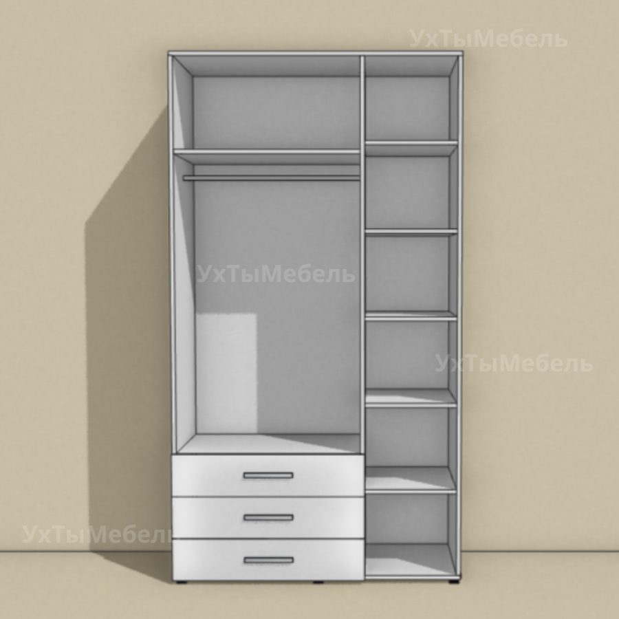 Шкаф трёхстворчатый ТМ7 — изображение 6