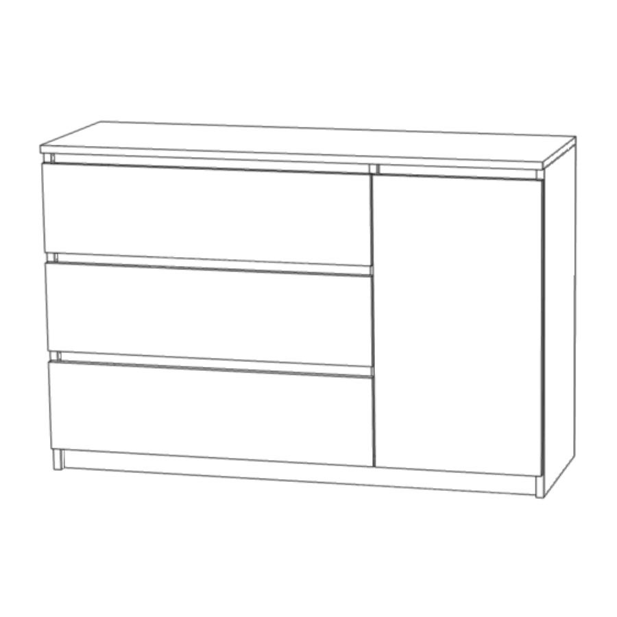 Комод М15 (в собранном виде) — изображение 4